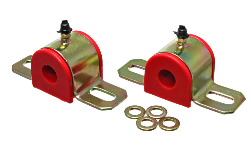 Energy Suspension 9.5157R Polyurethane Sway Bar Bushings for Front or Rear - 20.5mm Diameter, Fits a Range of Vehicles