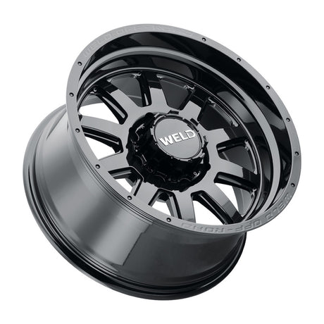 Weld Off-Road W168 20x9 Stealth Wheel with 8x165.1 Bolt Pattern, ET00, Gloss Black Finish