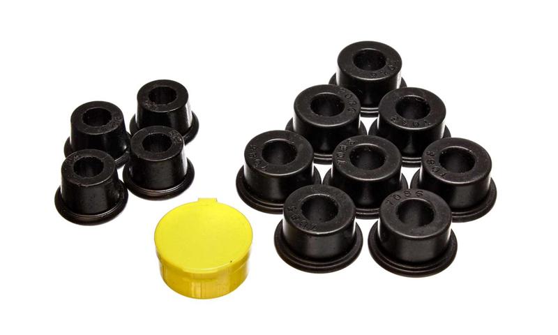 Energy Suspension 10.3102G Front & Rear Control Arm Bushing Set for 1970-1974 MG MGB - Black Polyurethane