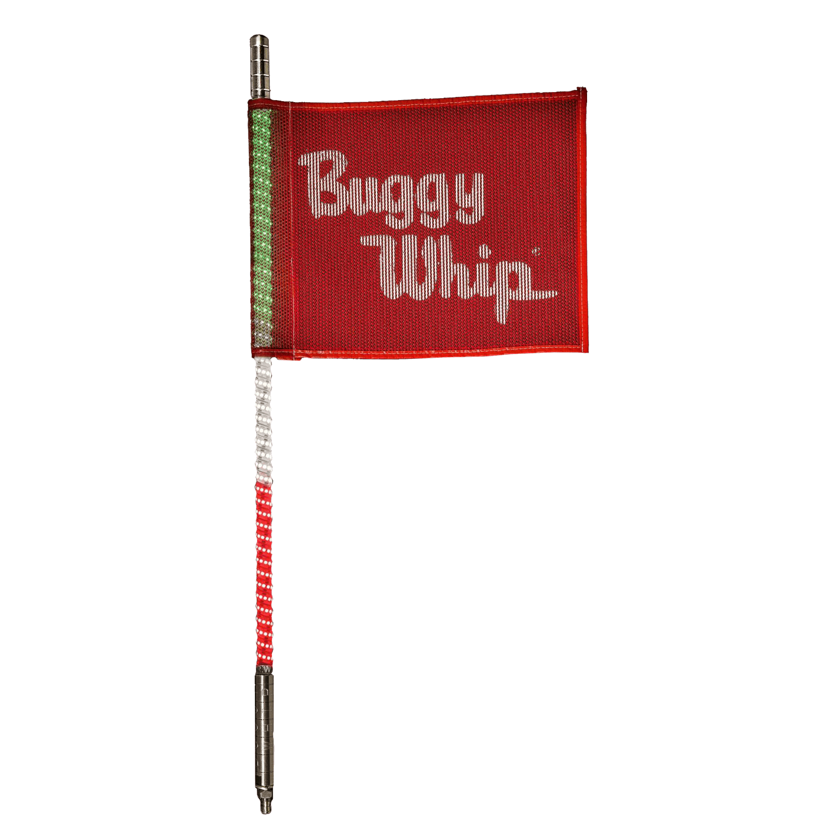 2' LED Whip with Flag | Buggy Whip