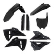 Acerbis Full Plastic Kit for Honda CRF250R and CRF450R (2009-2023) - Black