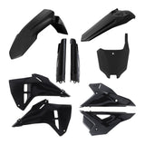 Acerbis Full Plastic Kit for Honda CRF250R and CRF450R (2009-2023) - Black