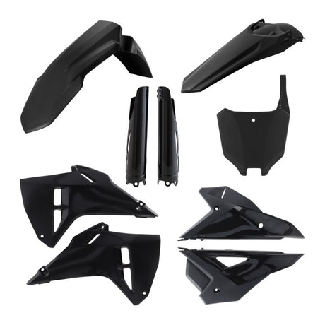 Acerbis Full Plastic Kit for Honda CRF250R and CRF450R (2009-2023) - Black