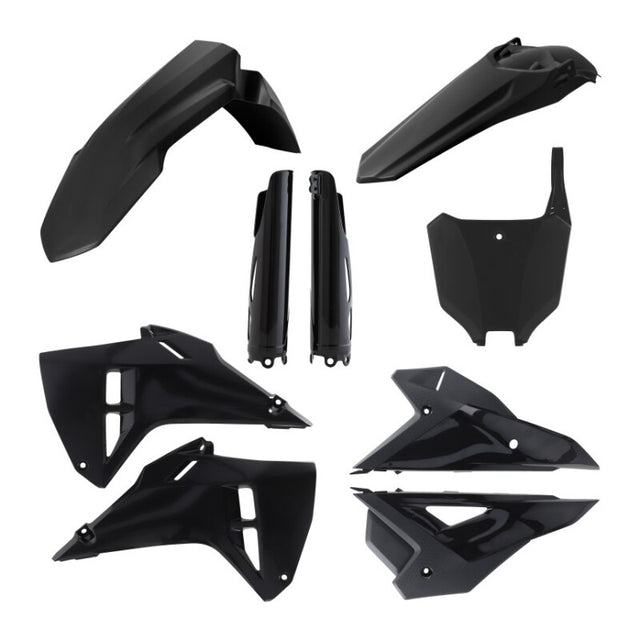 Acerbis Full Plastic Kit for Honda CRF250R and CRF450R (2009-2023) - Black