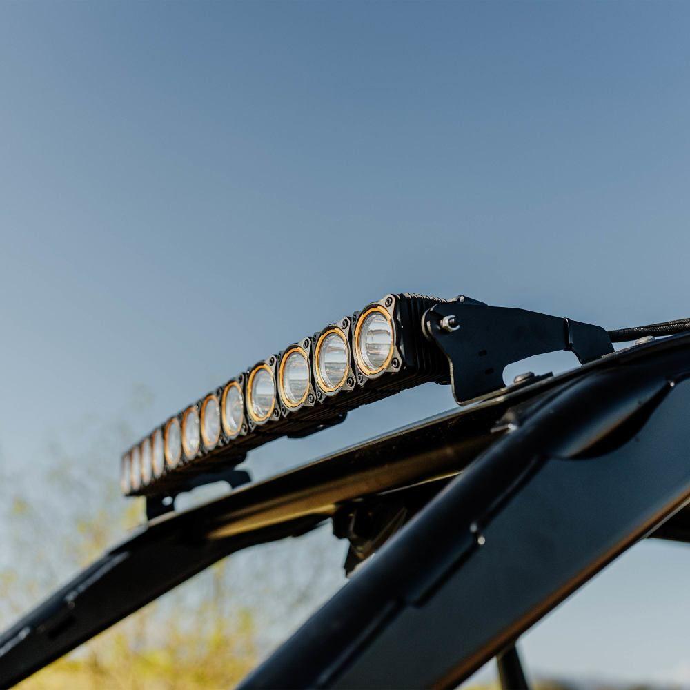 Polaris RZR Pro R Overhead Flex Era LED Light Bar Mount | KC HiLites