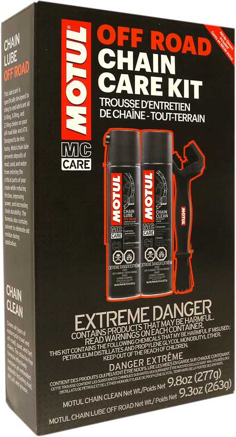 MOTUL Chain Care Kit - Off-Road - Aerosol 109788