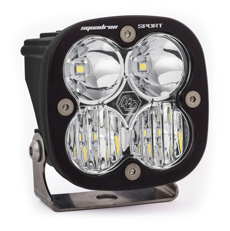 Baja Designs Squadron Sport LED Light Pod with Clear Lens – Automotive Driving and Combo Pattern