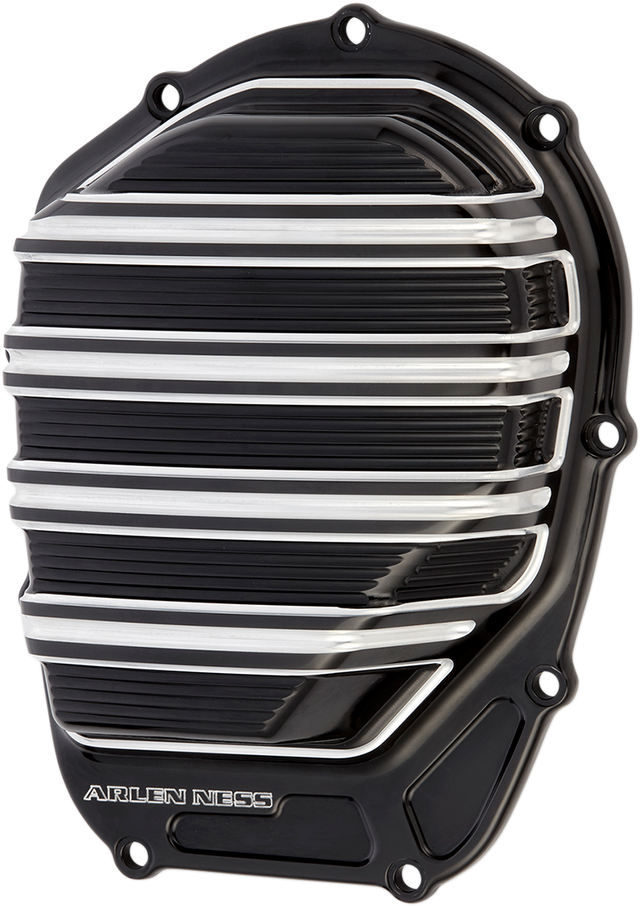 ARLEN NESS Cam Cover - 10 Gauge - Black Anodized with Machined Accents - M8 03-983