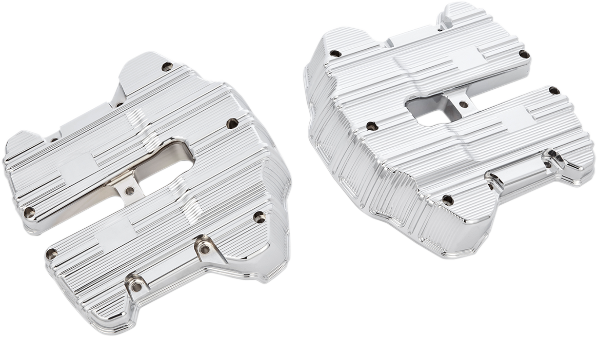 ARLEN NESS Rocker Box Covers - 10 Gauge - Chrome 18-262