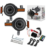 Oracle 2021+ Ford Bronco Oculus Bi-LED Projector Headlights - ColorSHIFT LED