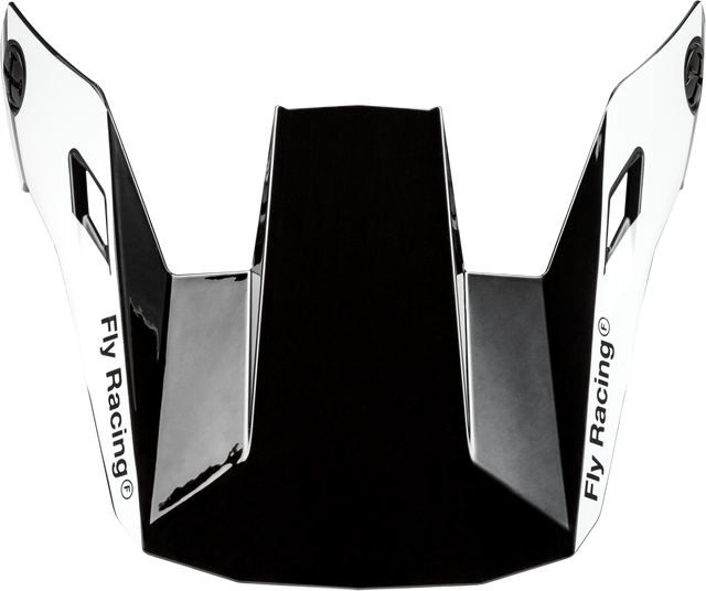 Fly Racing Rayce Helmet Visor Black, White & Grey for Off-Road Motorcycles, Sizes XS-LG
