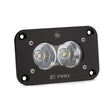 Baja Designs S2 Sport Flush Mount LED Work Light - Clear Scene Pattern for Automotive Use
