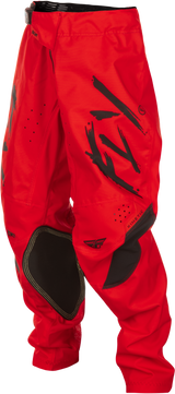 Fly Racing Youth Kinetic Stoke Offroad Pants – Red/Black, US 26, Compatible with ATV and Dirt Bike Vehicles