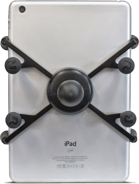 RAM X Grip II Small Tablet Holder with 1-inch Ball - Universal Fit for Cars, Trucks, and SUVs
