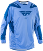 Fly Racing Kinetic Sym Jersey Ultramarine/Dark Blue XL - Motocross and Off-Road Riding Gear for Men