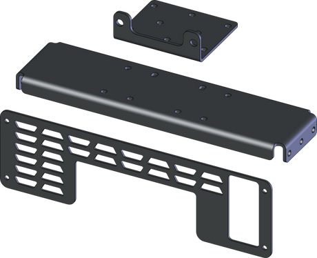 KFI 05-09 Polaris Ranger Wide Kit Winch Mount