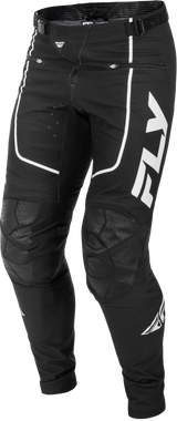 Fly Racing Rayce Bicycle Pants Black/White Size 30 – BMX and MTB Riding Pants with Durable Stretch Technology