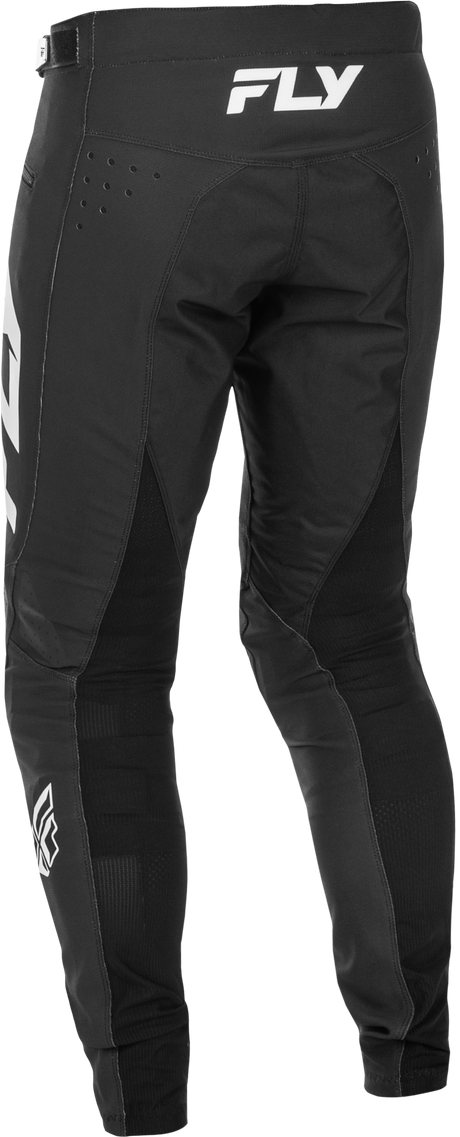 Fly Racing Rayce Bicycle Pants for BMX and MTB – Size 28, Black/White