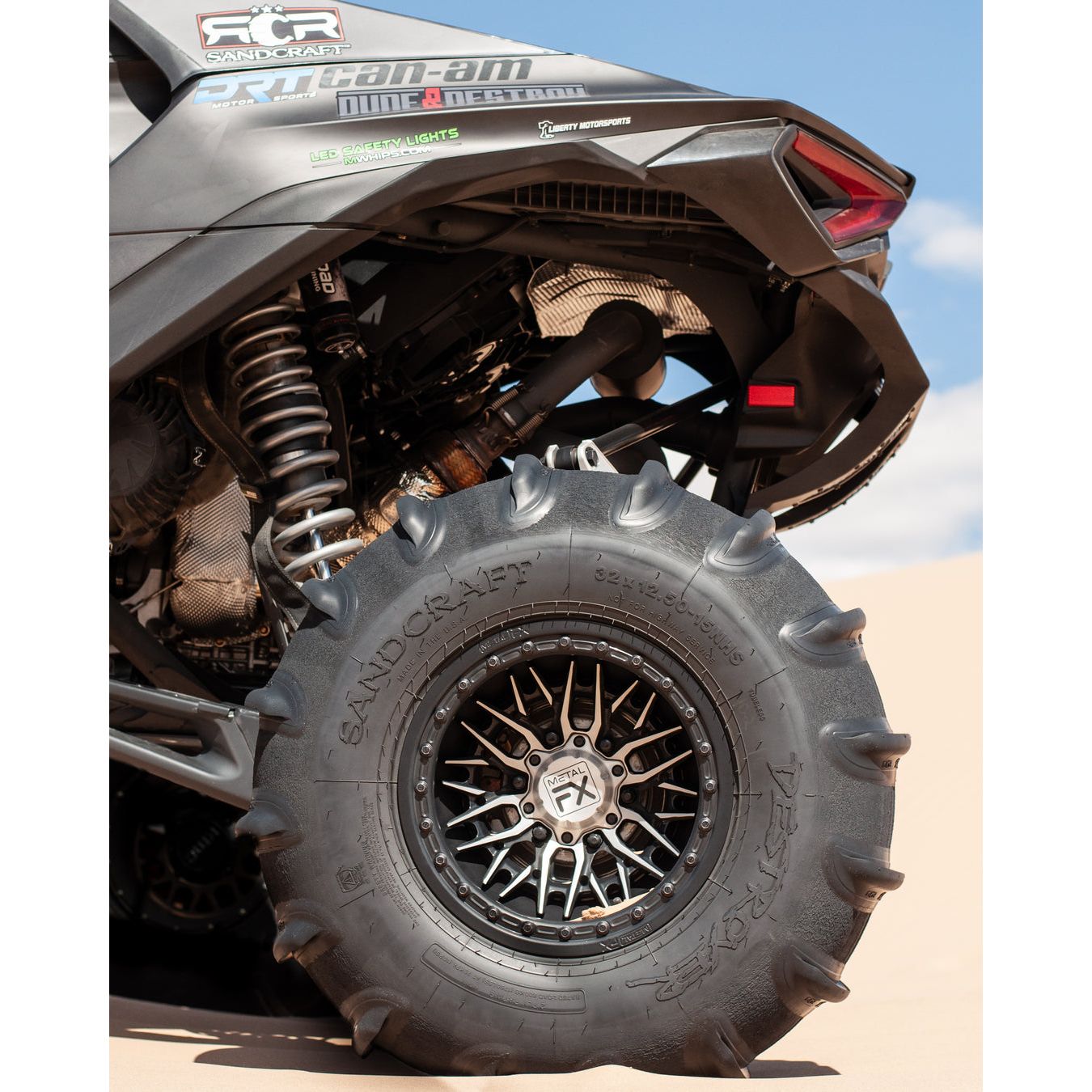 Falcon 6R Forged Beadlock Wheel (3-Piece) | Metal FX Offroad