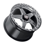 Weld S904 20x10.5 Ventura Beadlock Wheel with 5x127 Bolt Pattern and Gloss Black Finish