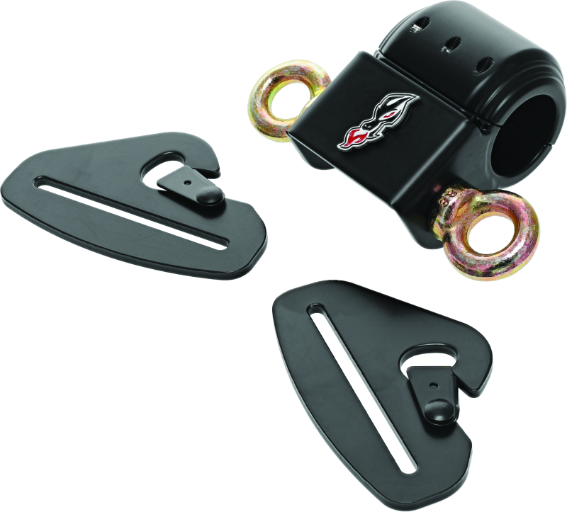 DragonFire Racing Harness Anchor Kit 1.25 inch for Kawasaki KRT800 Teryx4