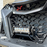 Can Am Maverick R Lower Grill 6" Light Bar Kit | Heretic