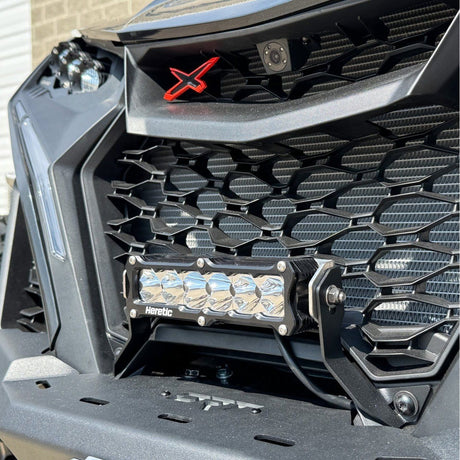 Can Am Maverick R Lower Grill 6" Light Bar Kit | Heretic