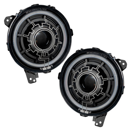 Oracle Lighting 18-22 Jeep Wrangler JL Oculus Bi-LED Projector Headlights