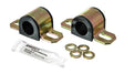 Energy Suspension 9.5128G 24mm Black Non-Greaseable Sway Bar Bushings for Front or Rear - Fits Various Vehicles