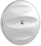 ARLEN NESS Big Sucker Stage 1 Outer Cover - Scalloped - Chrome 18-781