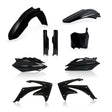Acerbis Full Plastic Kit for Honda CRF250R and CRF450R (2009-2013) - Black