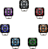RIGID Radiance+ RGBW Pod Series - Compact Cube LED Lights for Off-Road Vehicles and Trucks