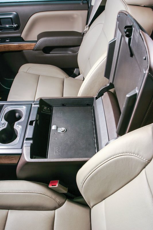 Tuffy Products Console Safe with Keyed Lock for Chevrolet Silverado and GMC Sierra 1500 (Part #320-01)