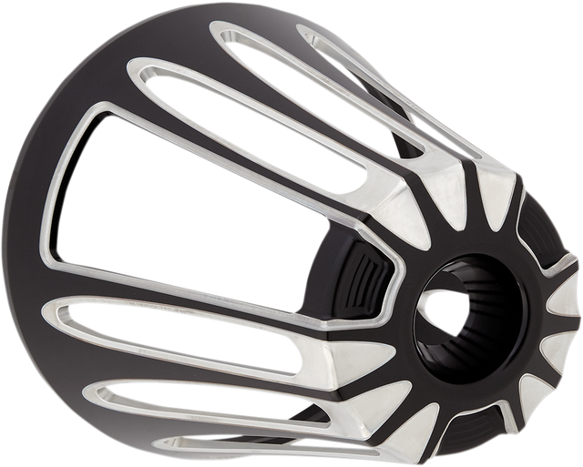 ARLEN NESS Monster Sucker Air Cleaner Cover - Deep-Cut - Black 81-102