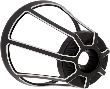 ARLEN NESS Monster Sucker Air Cleaner Cover - Beveled - Black 81-104