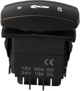 Open Trail SM106-019 Momentary LED Winch Switch Pro Backlit - Fits Jeep Wrangler, Toyota Tacoma, Ford F-150