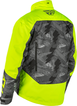 Fly Racing Youth SNX Pro Jacket Hi Vis/Black (Part Number 470-5407YL)