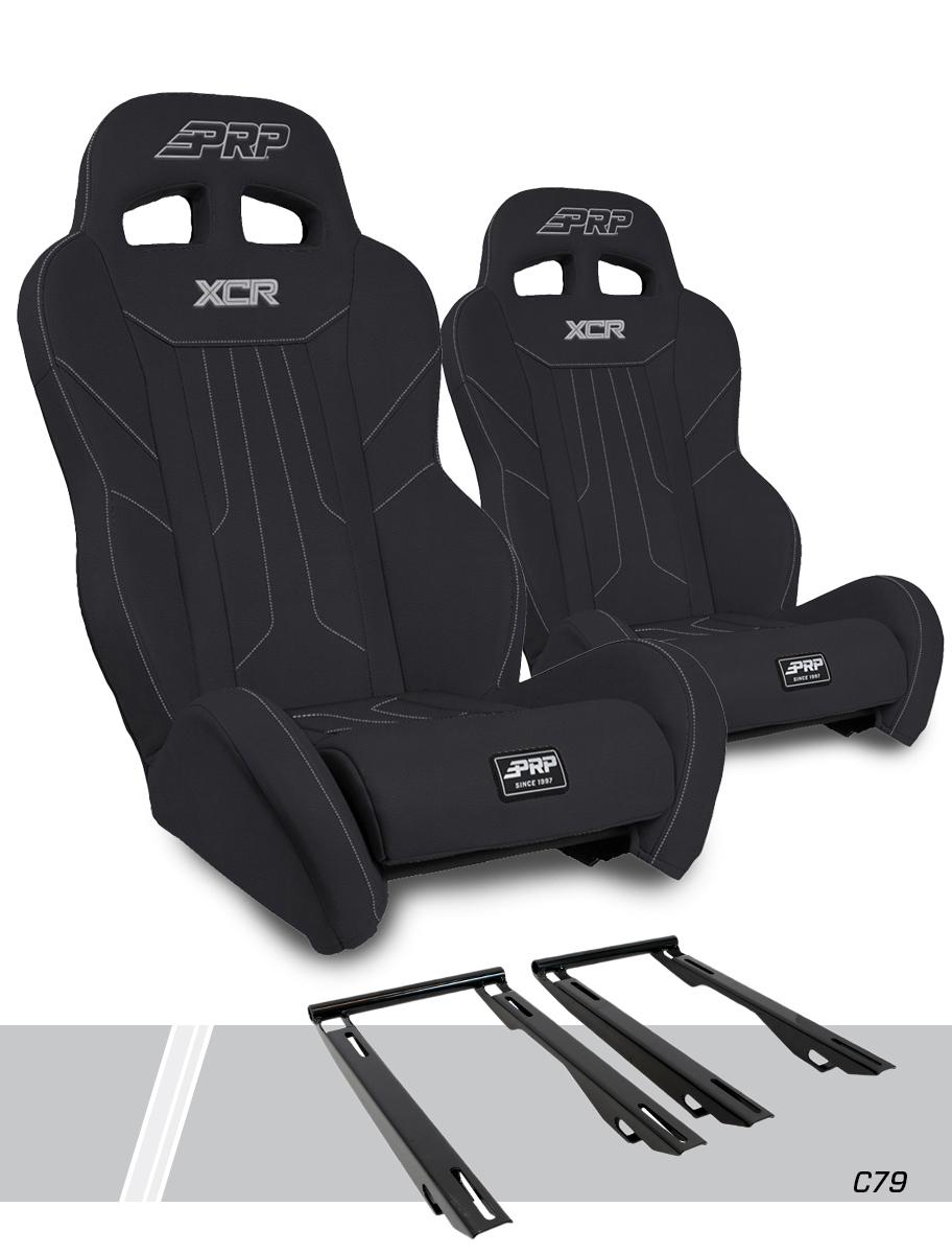 XCR Suspension Seats Kit for Polaris RZR PRO XP, PRO R, Turbo R (Pair)