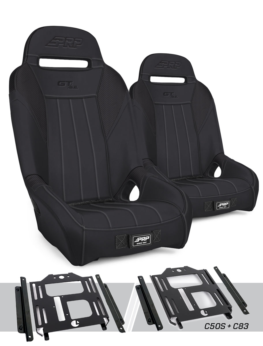 GT/S.E. Suspension Seats Kit for Polaris RZR 570, 800, 900 (Pair)