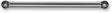 ARLEN NESS Shift Rod - 10 Gauge - Round - Black 19-941