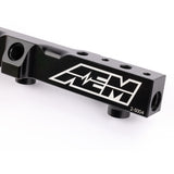 AEM 90-93 Accord DX/LX/SE/EX & 92-01 Prelude S/Si/Si VTEC Black Fuel Rail