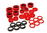 Energy Suspension 4.4120R Red Performance Polyurethane Body Mount Set for 2006-2007 Ford F-250/F-350 Super Duty 2WD/4WD Crew Cab