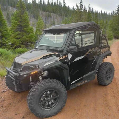 Polaris General 2-Seat (2018+) Cab Enclosure (Factory Doors)