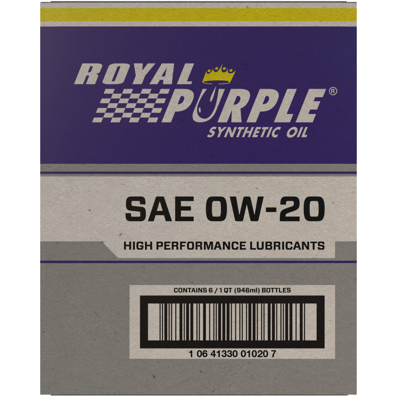 Royal Purple Premium Synthetic High Performance Multi-Grade 0W-20 Motor Oil - 1 Quart