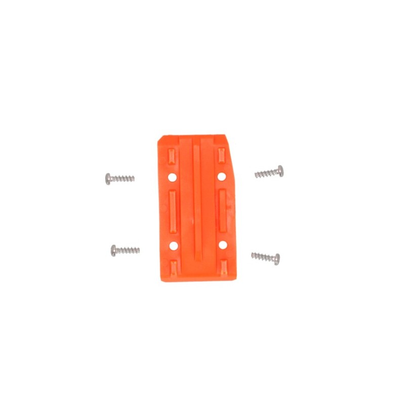 Acerbis 23+ KTM Chain Guide Block Insert Replacement - Orange (Part Number 2983195226) for KTM Models