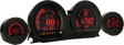 KOSO HD03 Series Gauge Kit for Harley Davidson FLHT and FLTR Models (2014-2017) with Color Changeable LCD Display