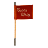 2' LED Whip with Flag | Buggy Whip