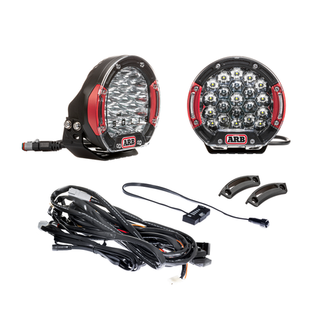 ARB Intensity Solis 21 Flood Light Kit with Wiring Loom - SJB21FKIT