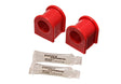 Energy Suspension 8.5133R Front Sway Bar Bushing Set for Toyota Supra (1987-1992) - 27mm Diameter, Red Polyurethane
