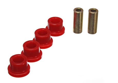Energy Suspension Universal Flange Type Link Bushing - Red, 1.37 in. OD, 0.875 in. ID for Automotive Applications